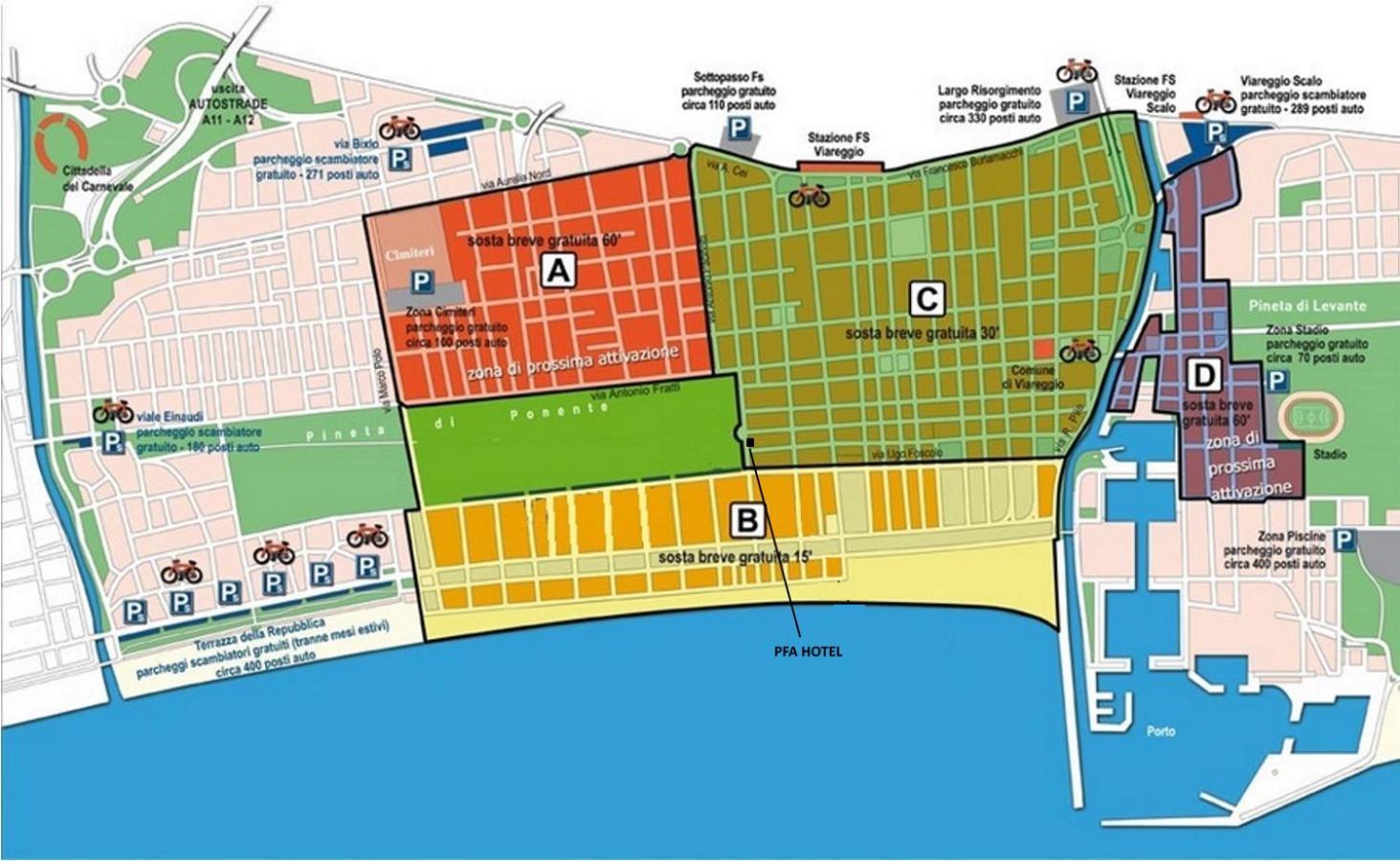 Pfa Hotel Βιαρέτζιο Εξωτερικό φωτογραφία